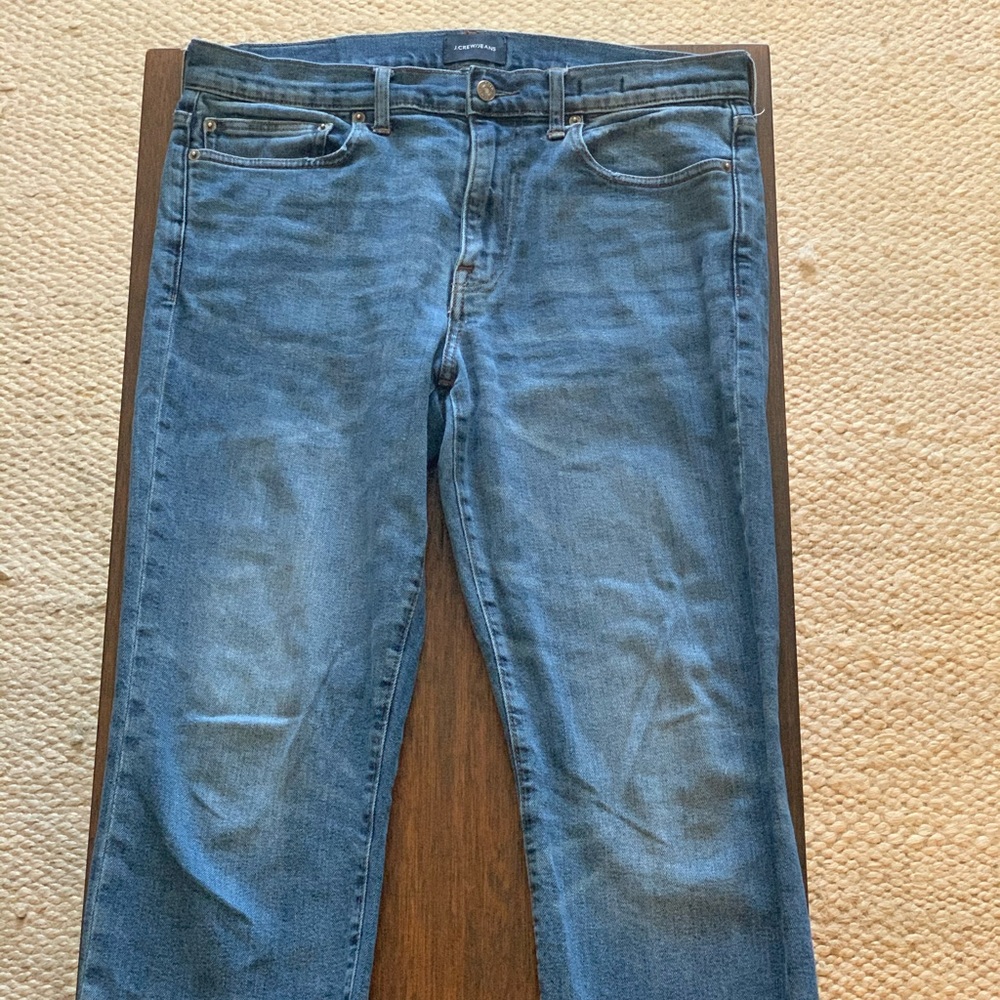J.Crew 770 Straight jean in broken-in denim